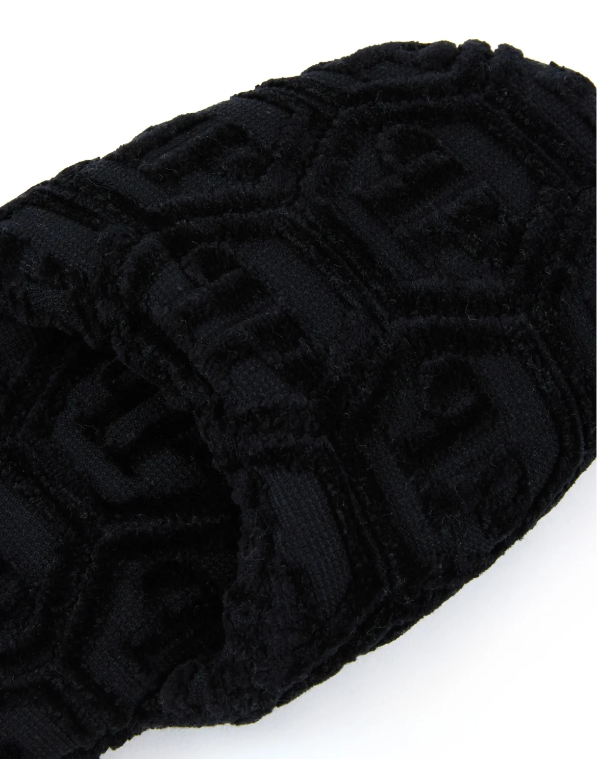 Puffy Slippers Hexagon, цвет: Черный