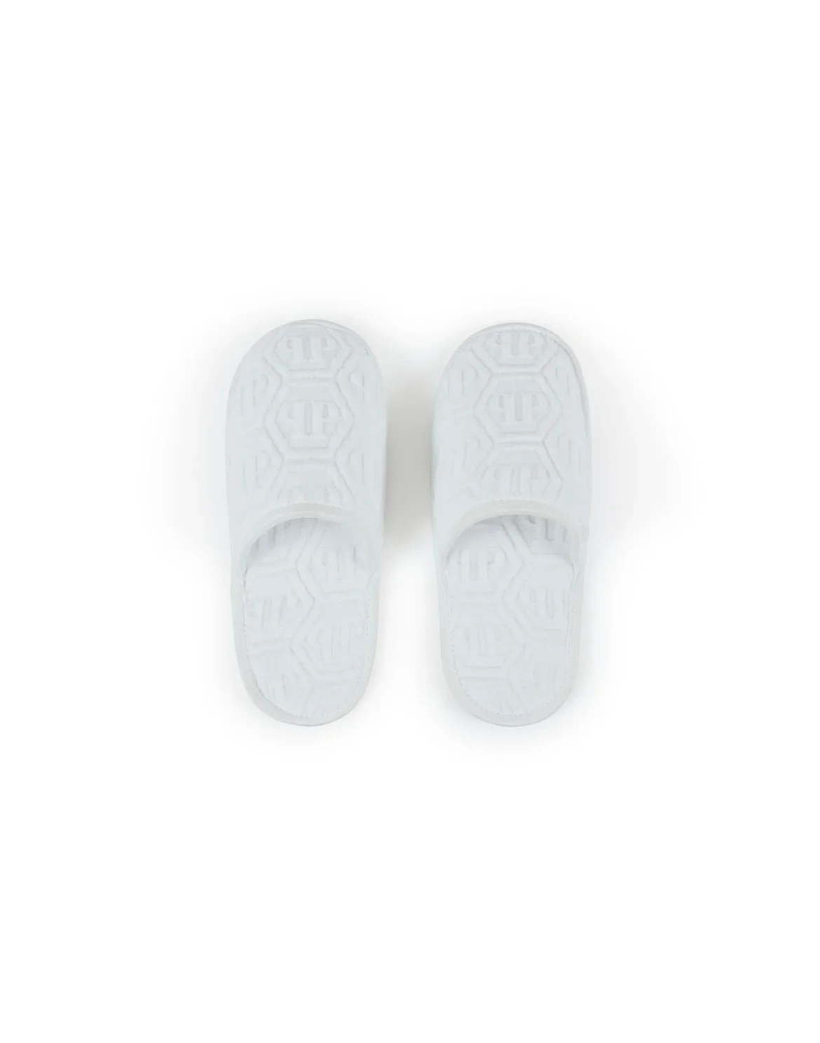 Flat Slippers Hexagon, цвет: Белый