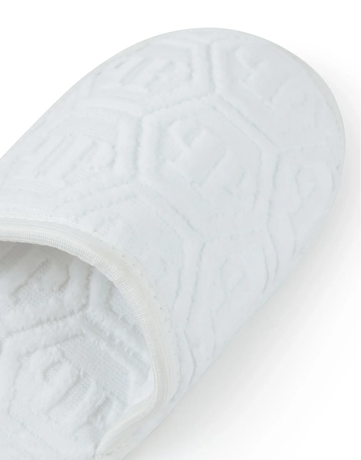 Flat Slippers Hexagon, цвет: Белый