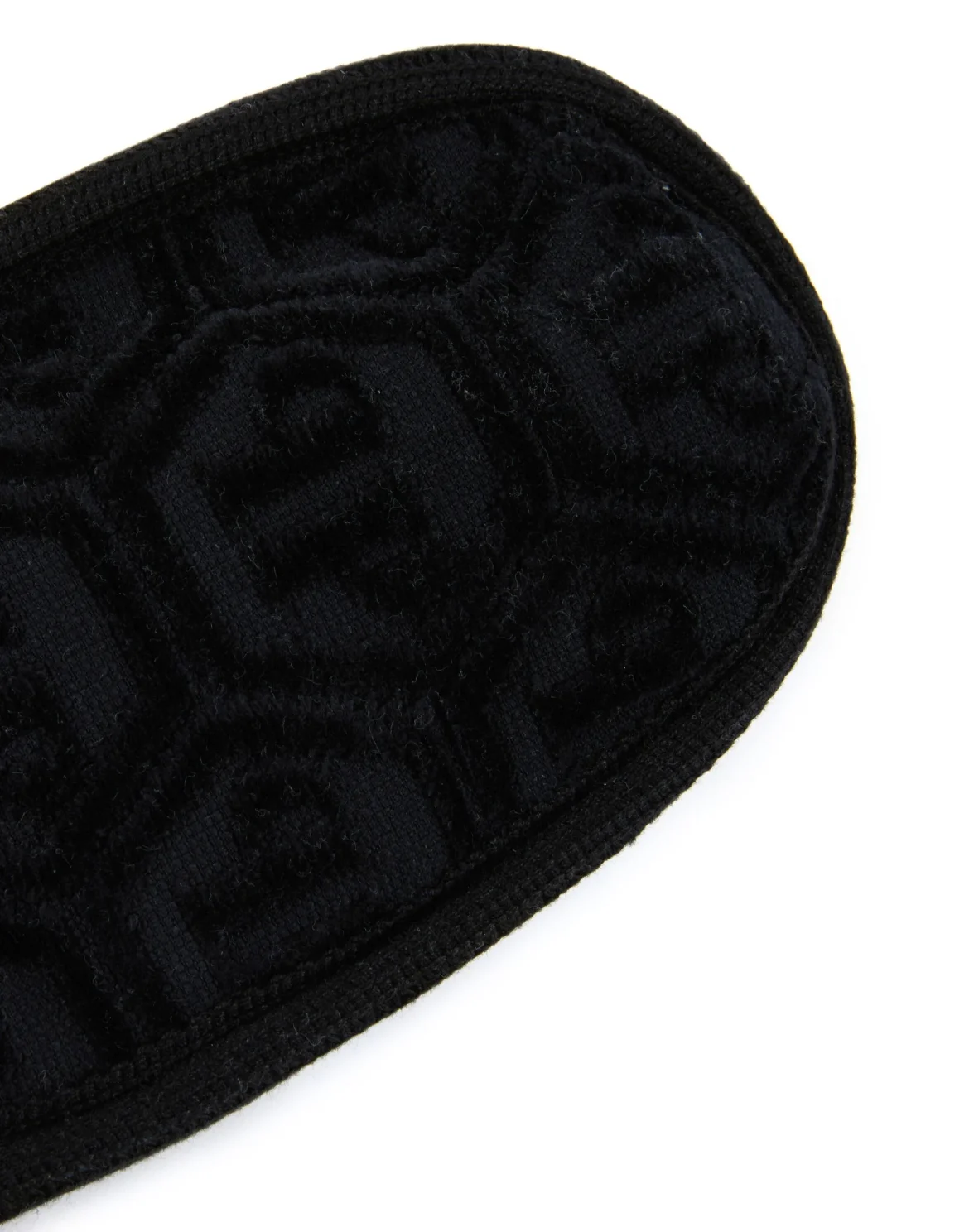 Flat Slippers Hexagon, цвет: Черный