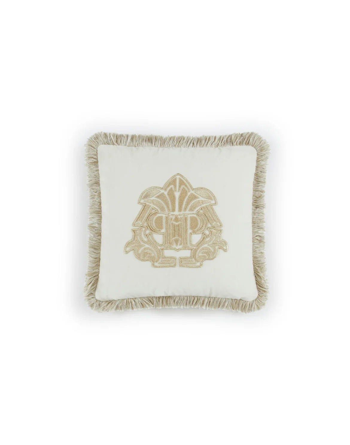 Cushion Gothic Monogram 40x40, цвет: Белый