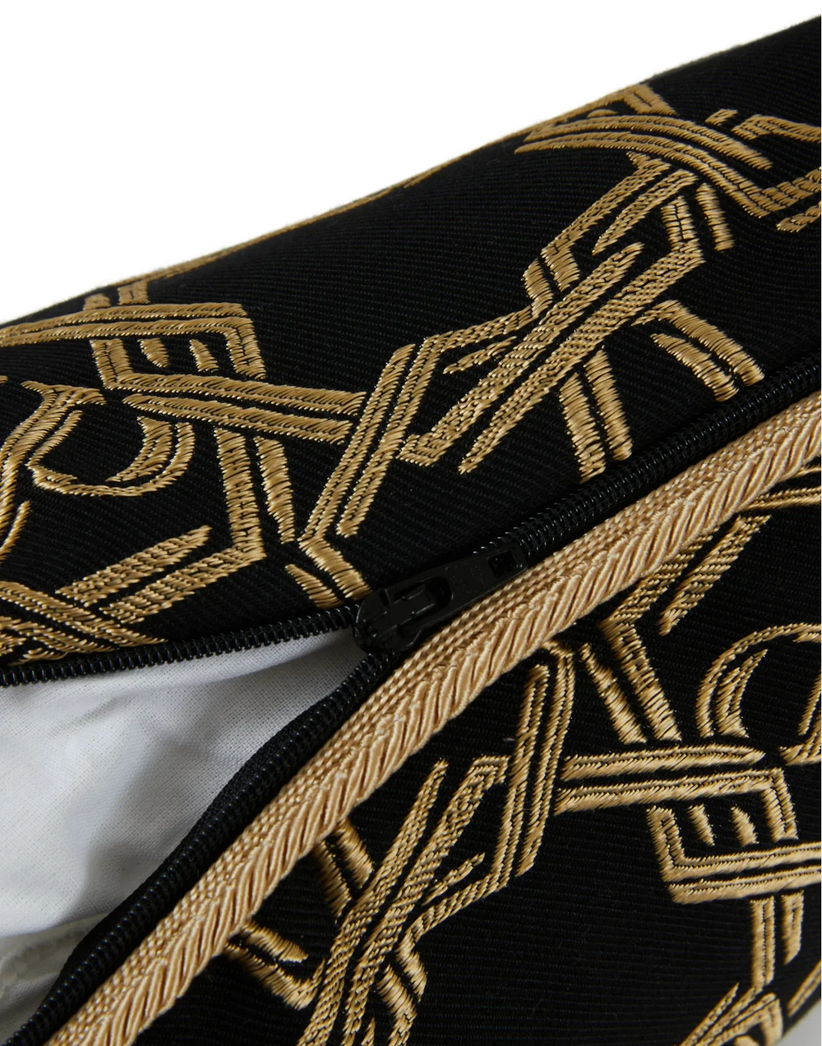 Jacquard Cushion Chains 40x40, цвет: Черный