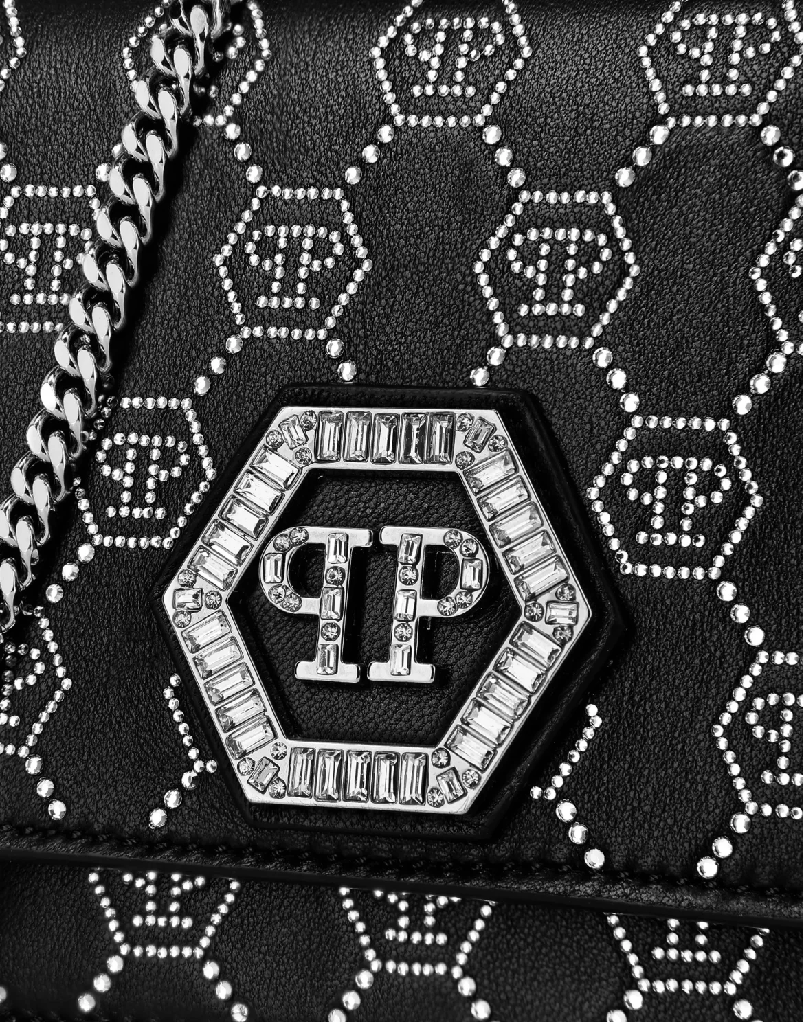 Hexagon Bag Monogram Strass Monogram Strass, цвет: Черный