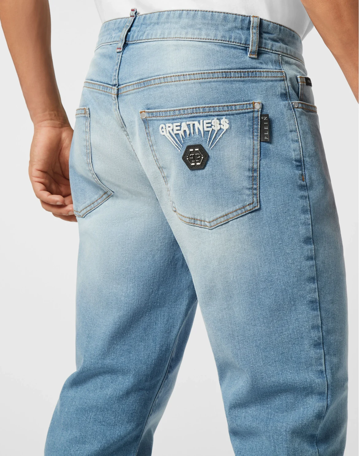 Super Straight Cut Jeans Greatness, цвет: Голубой
