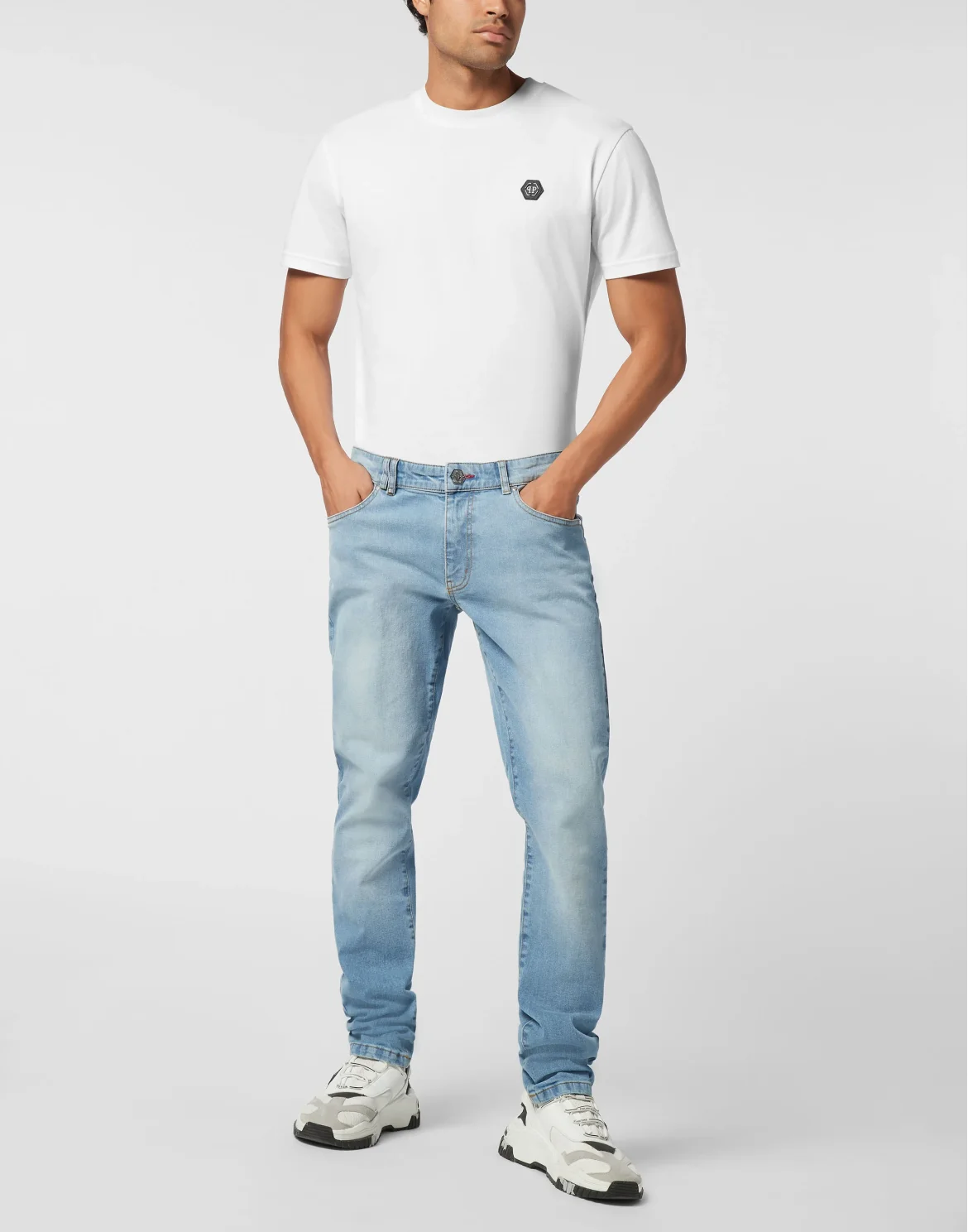 Super Straight Cut Jeans Greatness, цвет: Голубой