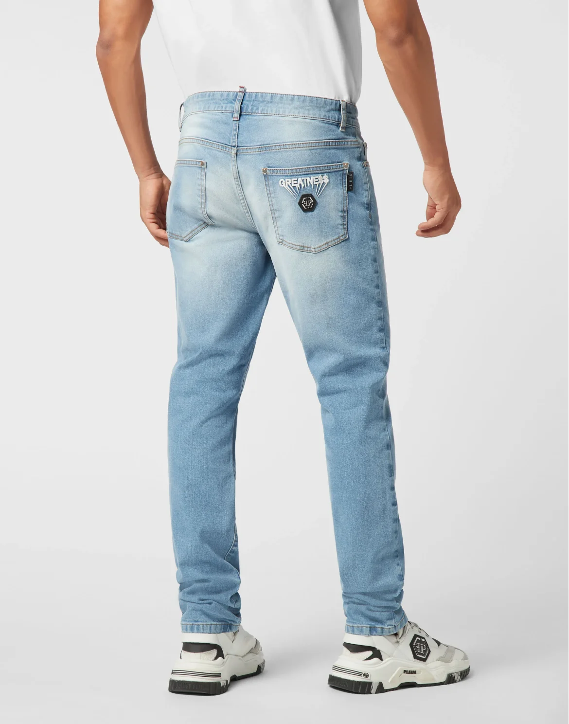 Super Straight Cut Jeans Greatness, цвет: Голубой
