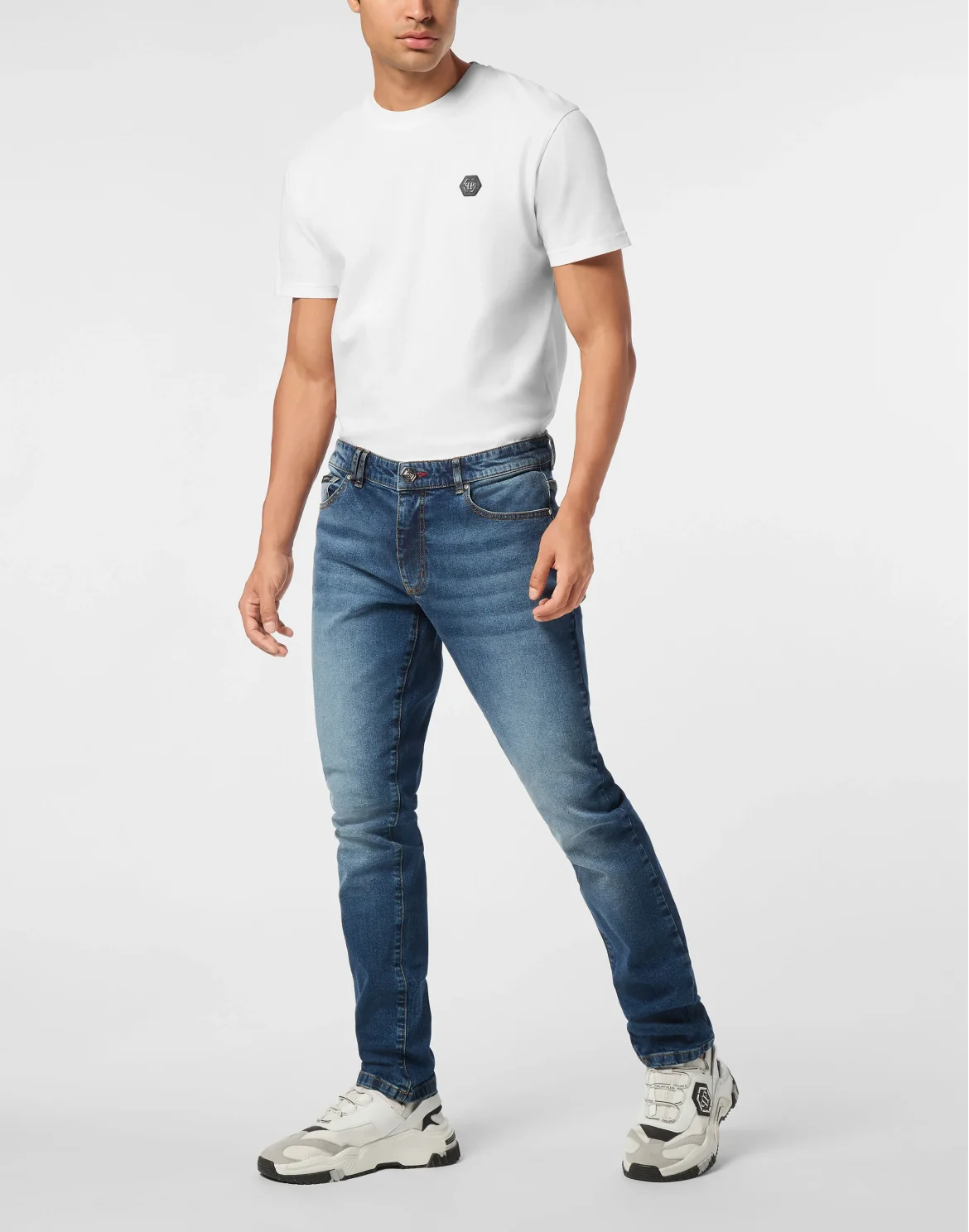 Super Straight Cut Jeans Greatness, цвет: Темно-синий деним