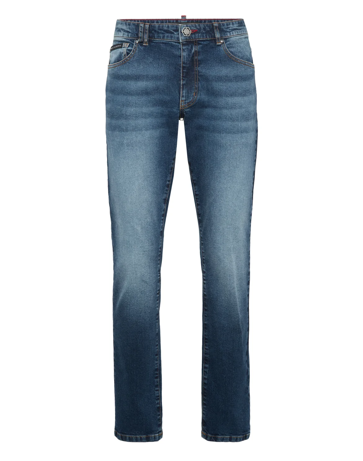 Super Straight Cut Jeans Greatness, цвет: Темно-синий деним