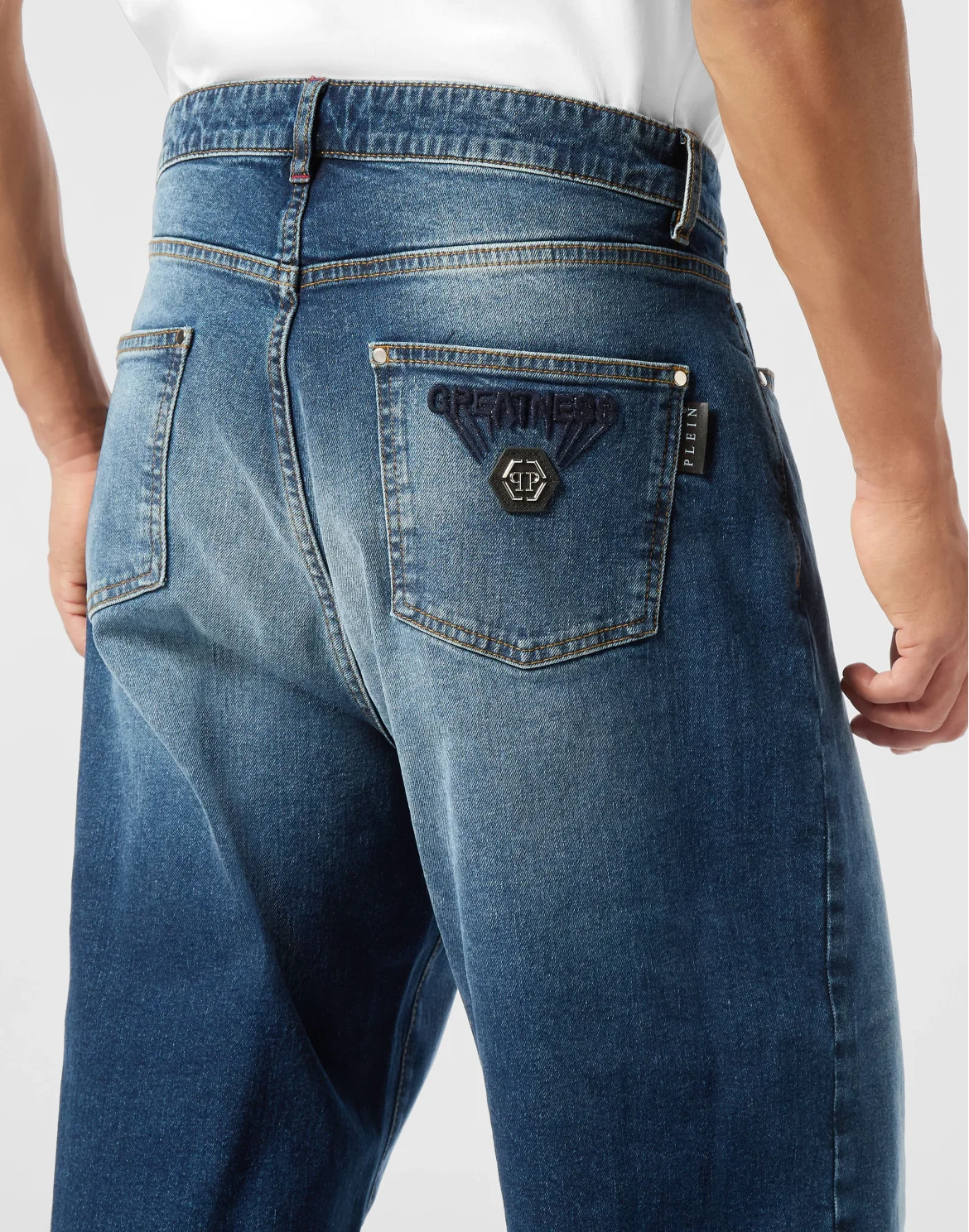 Beach Boy Fit Jeans Greatness, цвет: Темно-синий деним