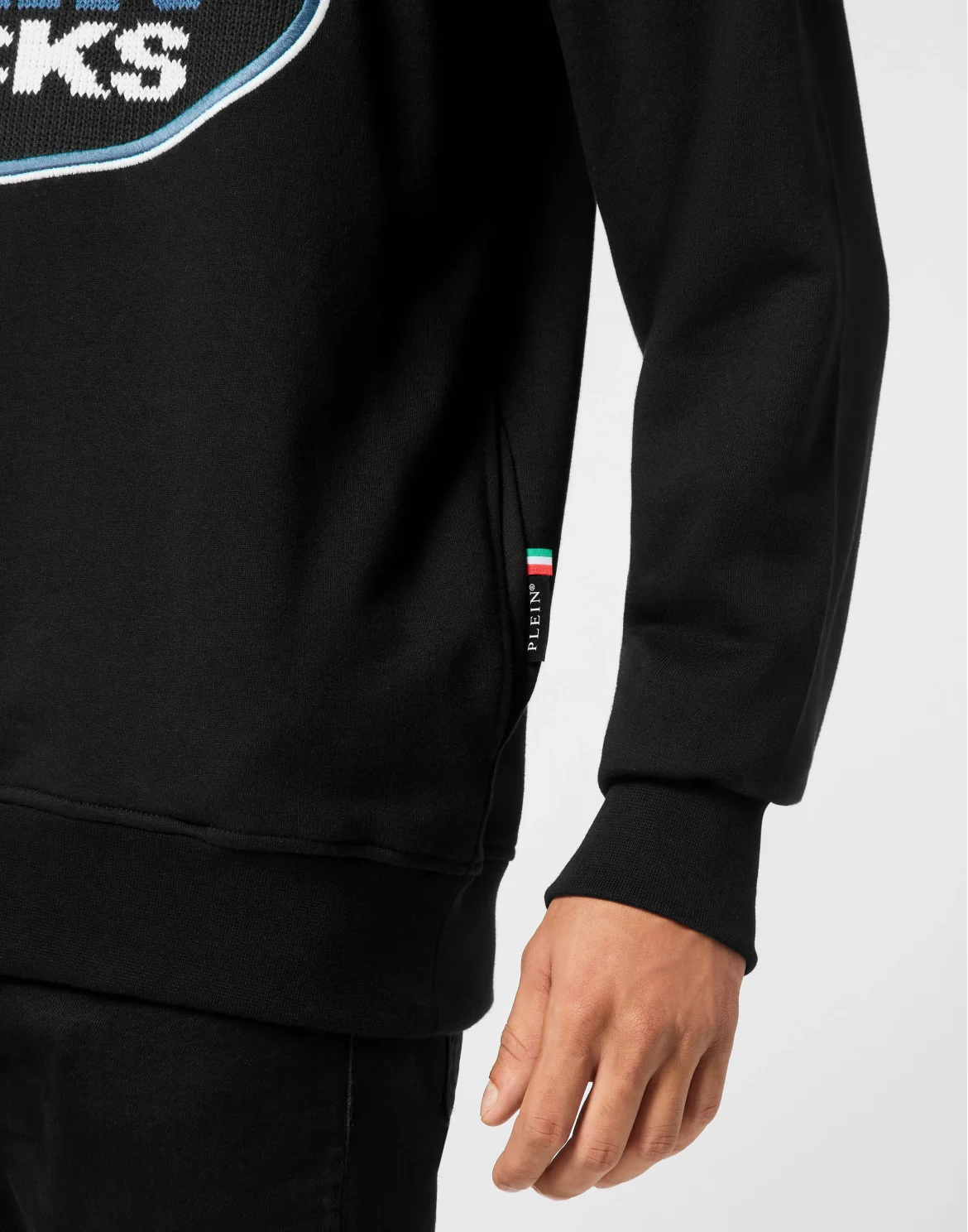 Hoodie Sweatshirt Bulldog, цвет: Черный
