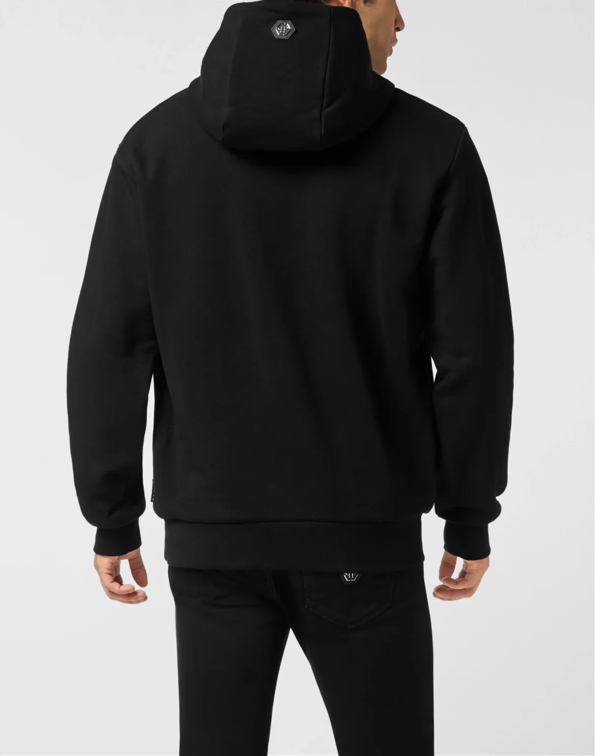 Hoodie Sweatshirt Plein Deluxe Stones, цвет: Черный