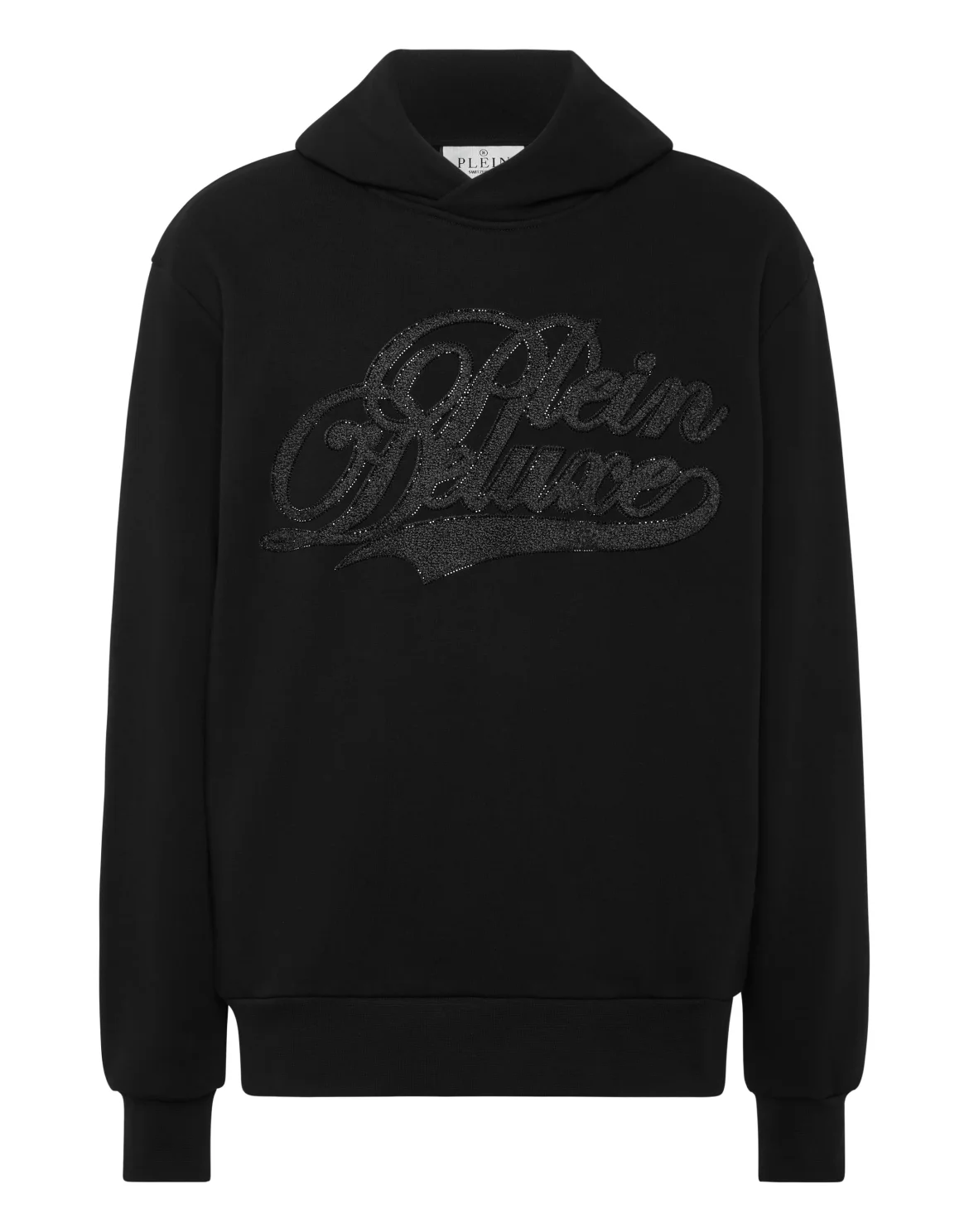 Hoodie Sweatshirt Plein Deluxe Stones, цвет: Черный