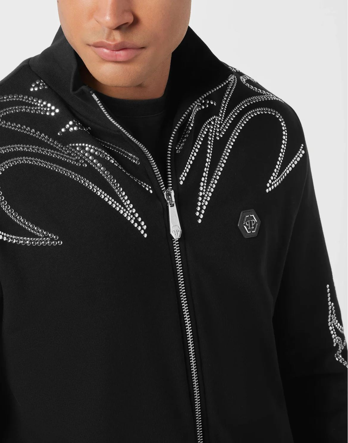 Tracksuit Jacket Texas Studs, цвет: Черный