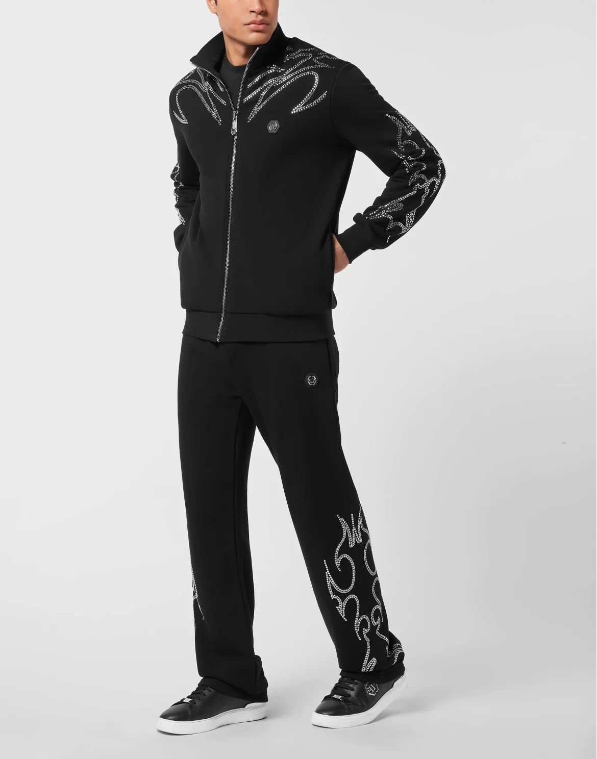 Tracksuit Jacket Texas Studs, цвет: Черный