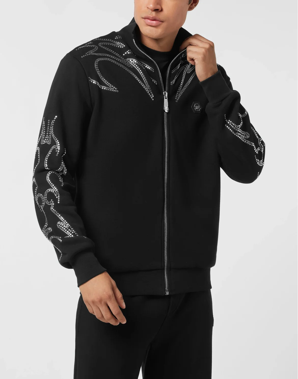 Tracksuit Jacket Texas Studs, цвет: Черный