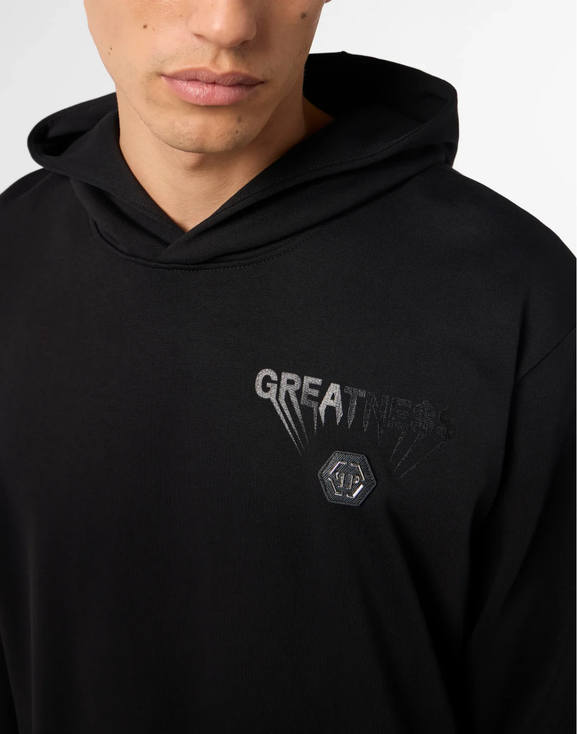 Fleece Hoodie Greatness, цвет: Черный