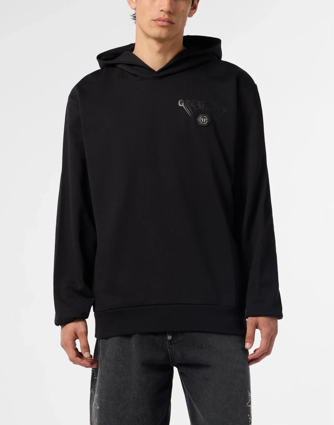 Fleece Hoodie Greatness, цвет: Черный