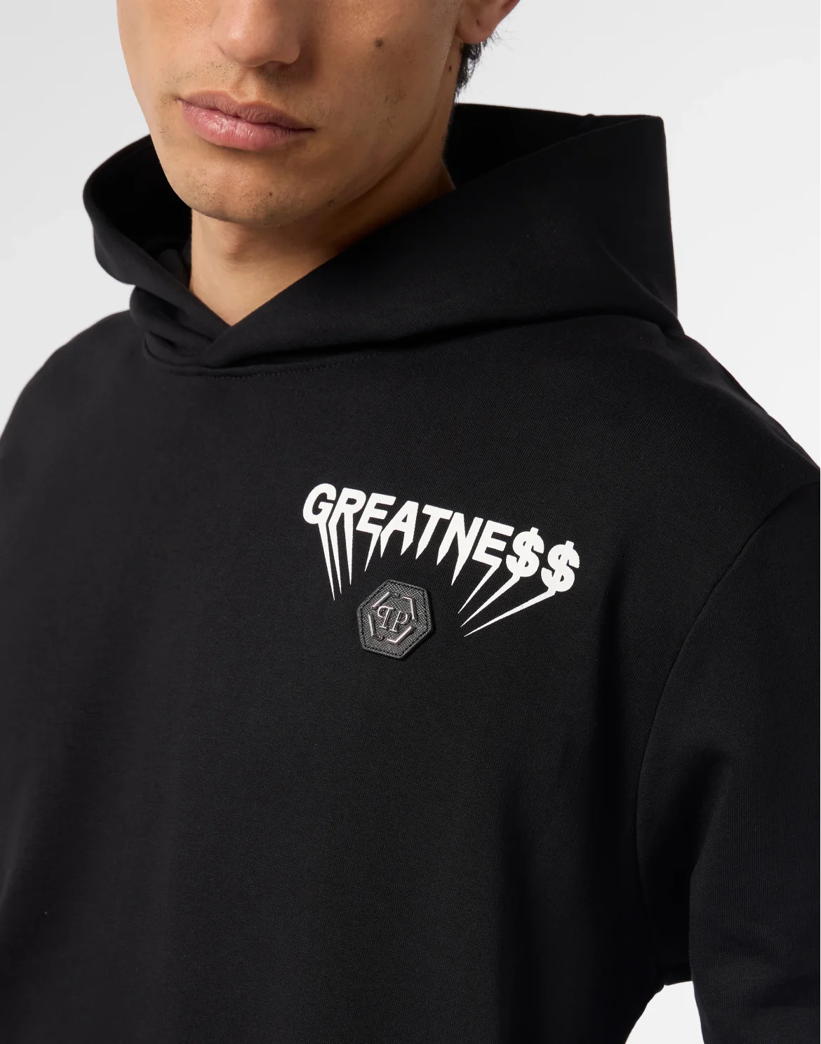Fleece Hoodie Greatness, цвет: Черный