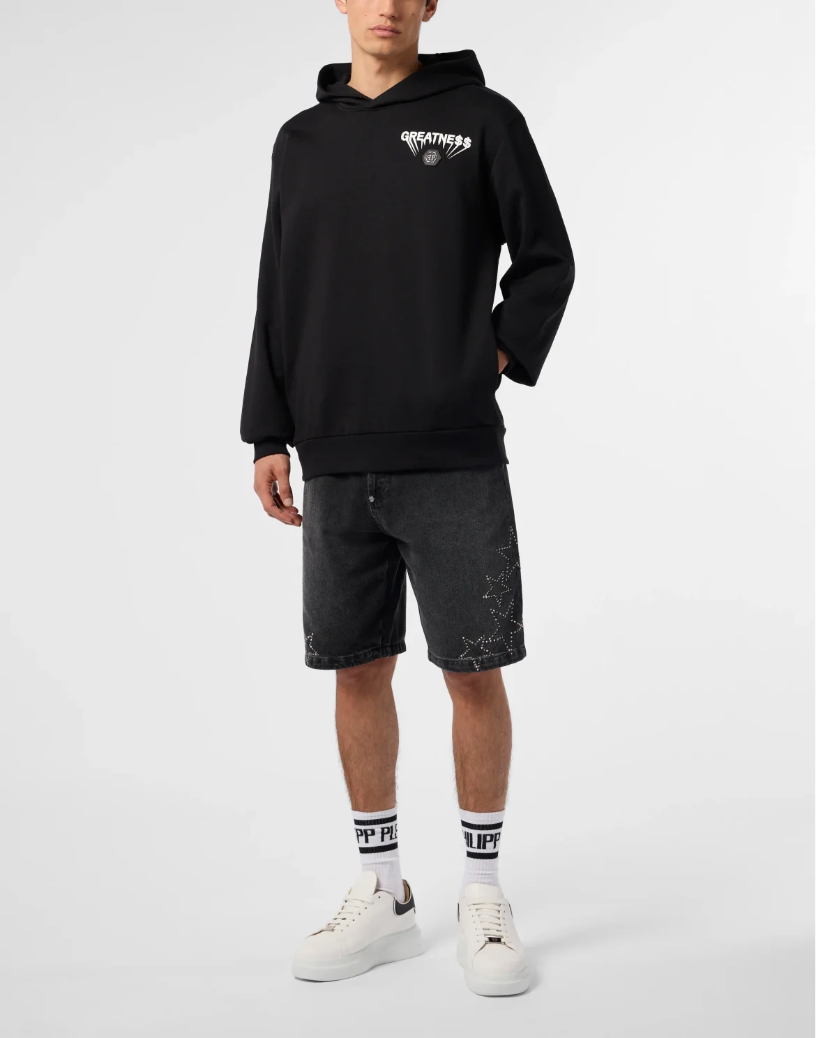 Fleece Hoodie Greatness, цвет: Черный