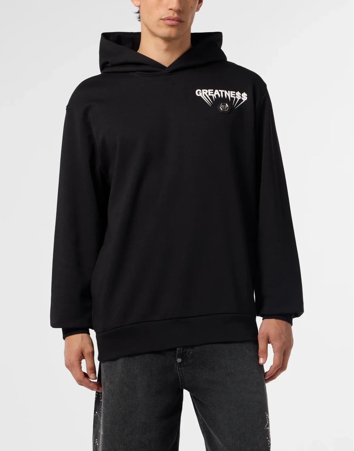 Fleece Hoodie Greatness, цвет: Черный