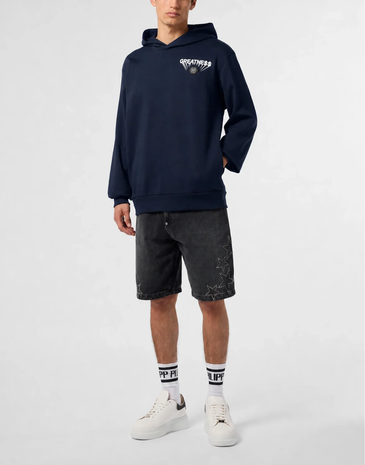 Fleece Hoodie Greatness, цвет: Синий