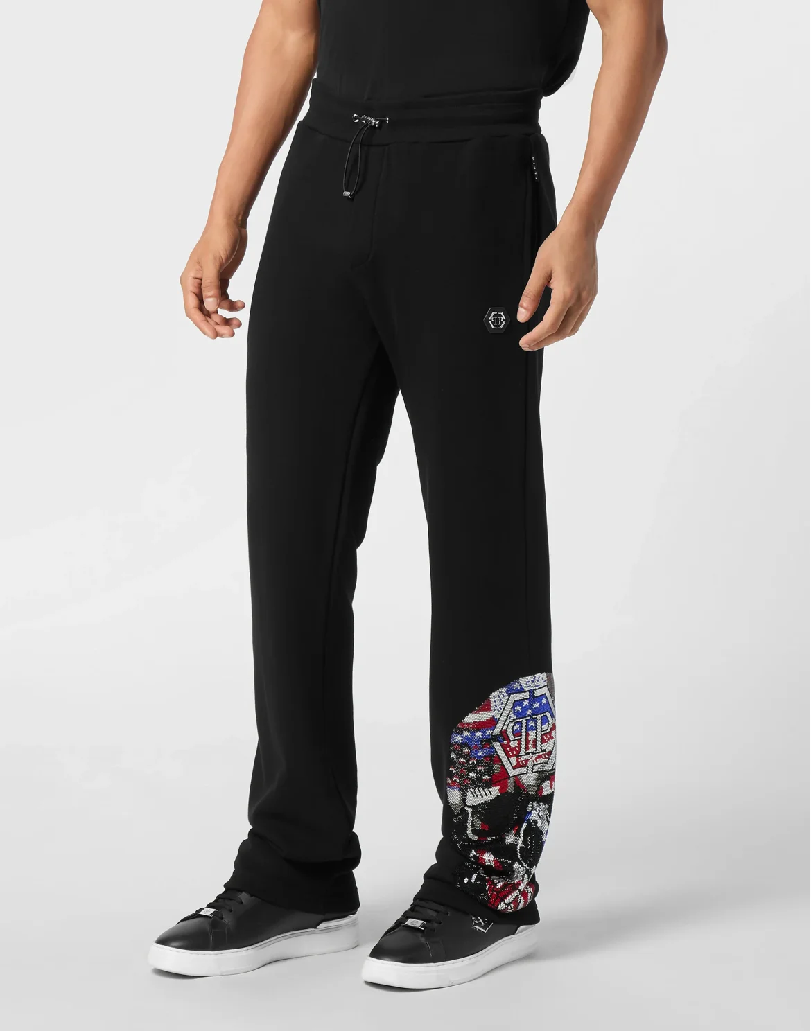 Tracksuit Trousers Skull America, цвет: Черный