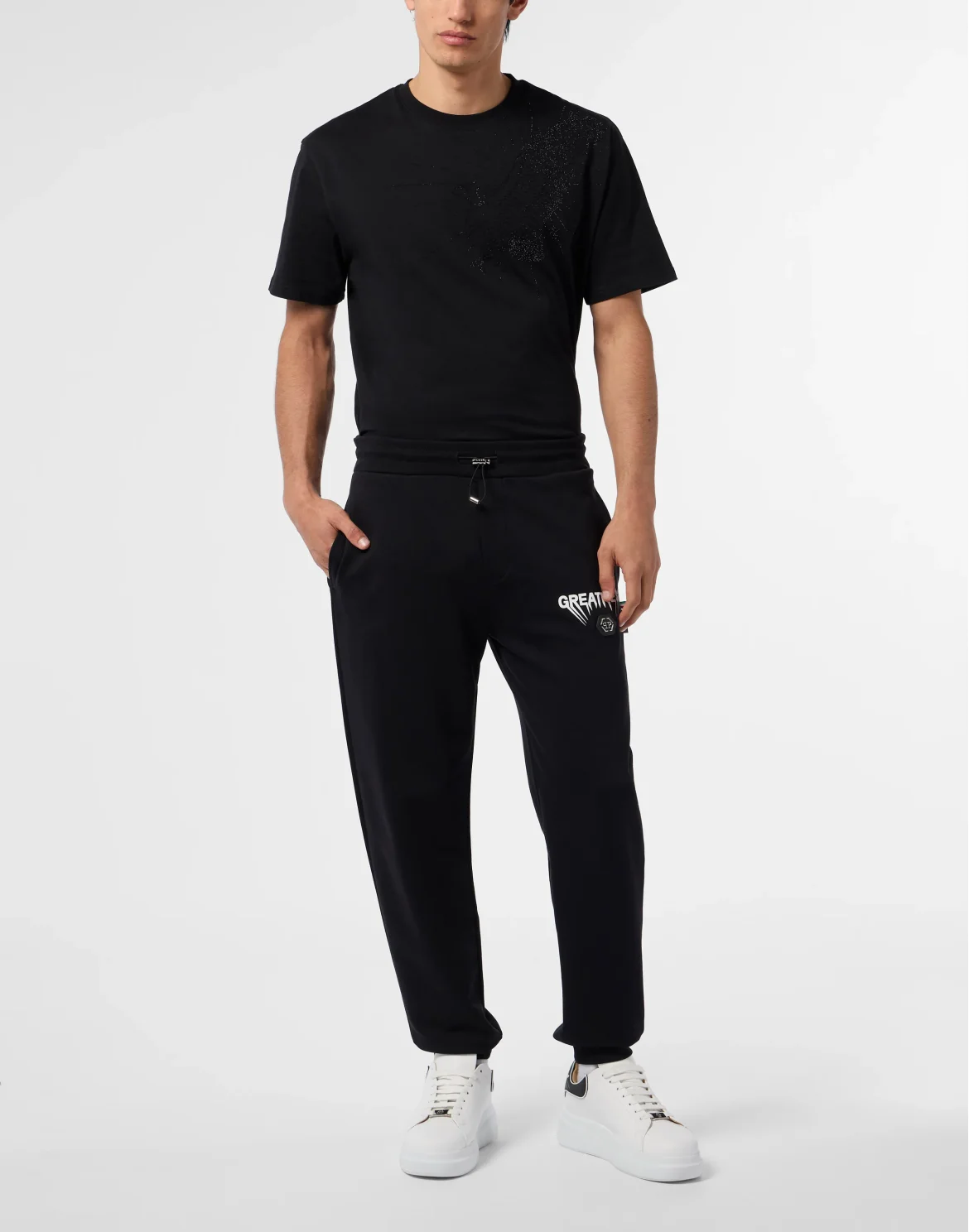 Fleece Joggers Greatness, цвет: Черный