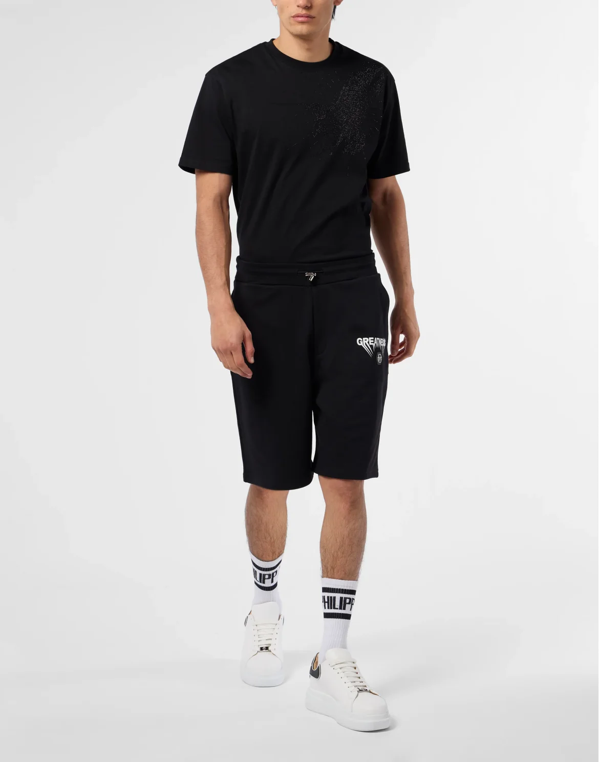 Fleece Shorts Greatness, цвет: Черный