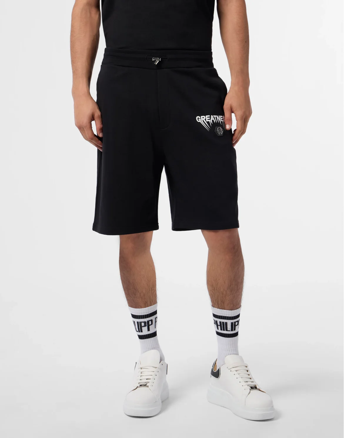 Fleece Shorts Greatness, цвет: Черный