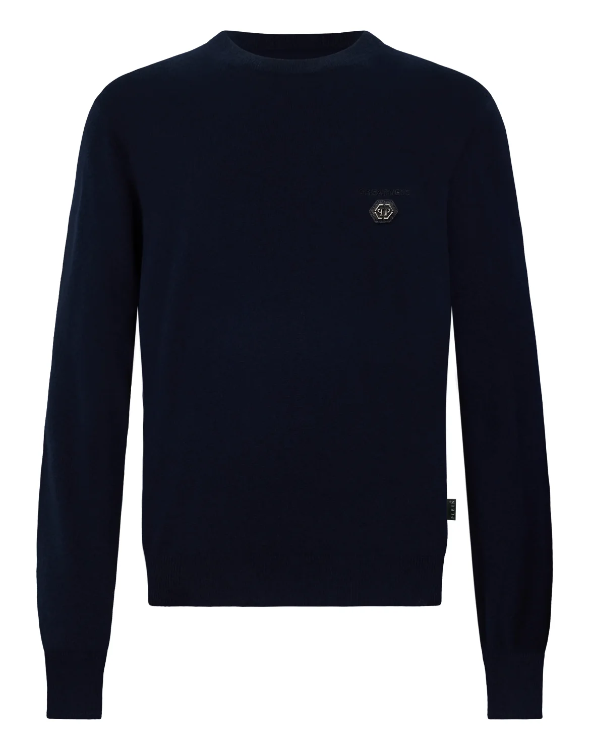 Round Neck Pullover Greatness, цвет: Синий
