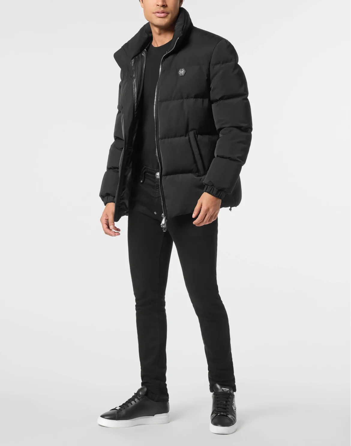 Nylon Puffer Jacket Late Checkout, цвет: Черный
