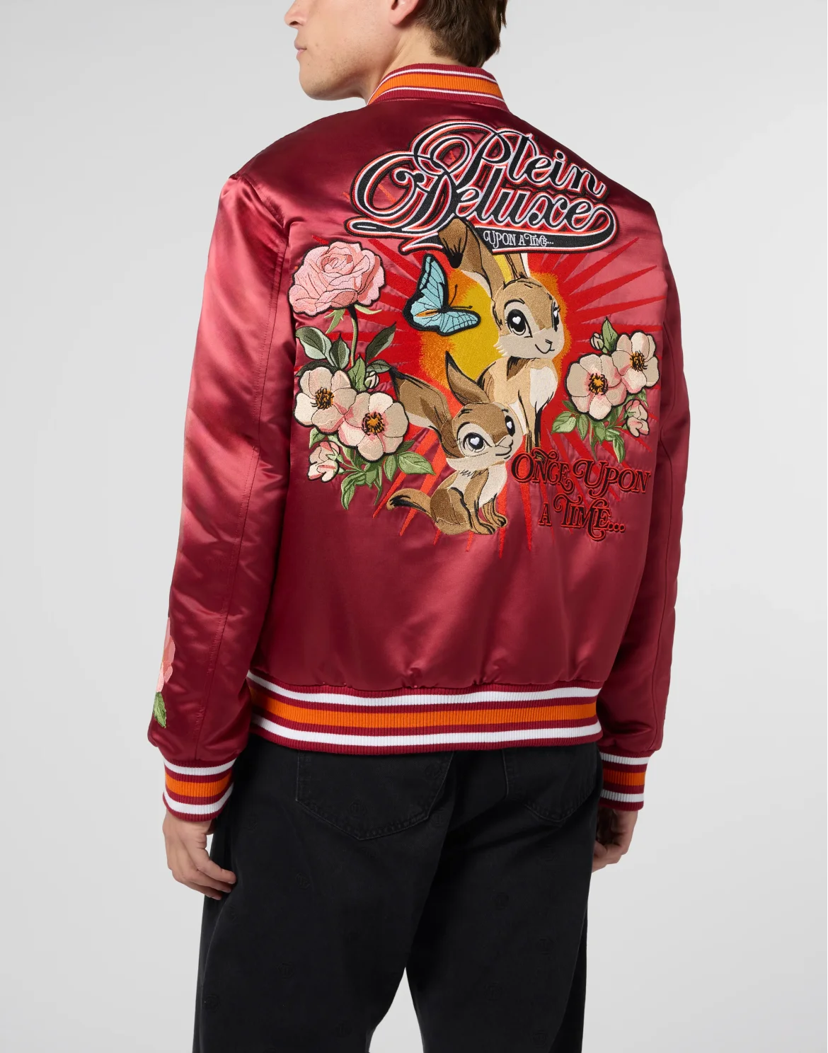 Satin Bomber Fairy Deluxe, цвет: Красный