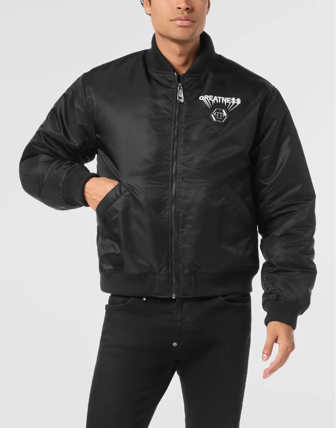 Nylon Bomber Greatness, цвет: Черный
