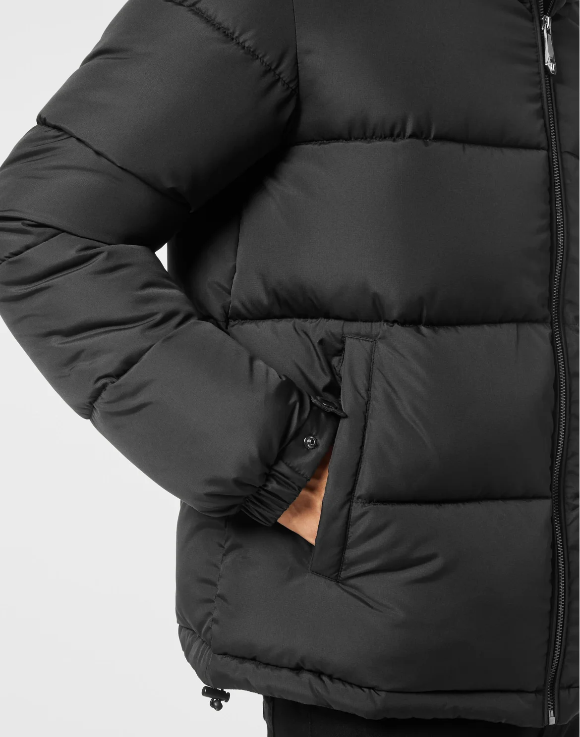 Nylon Down Jacket Greatness, цвет: Черный