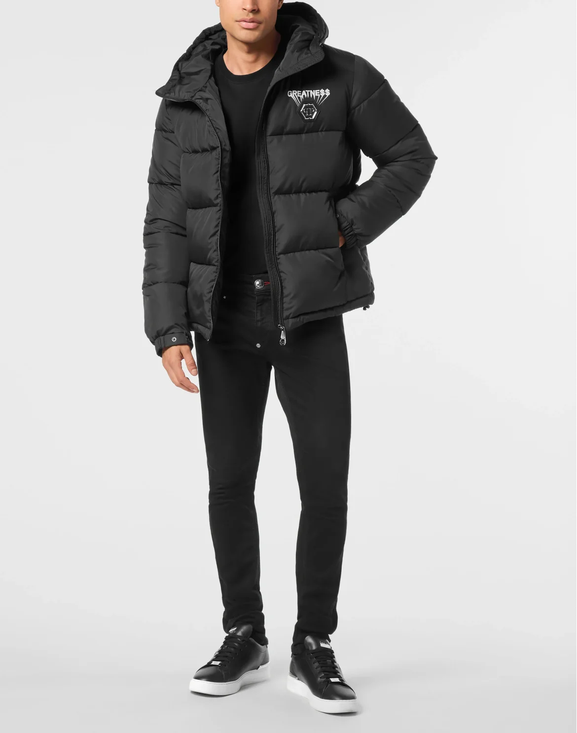 Nylon Down Jacket Greatness, цвет: Черный