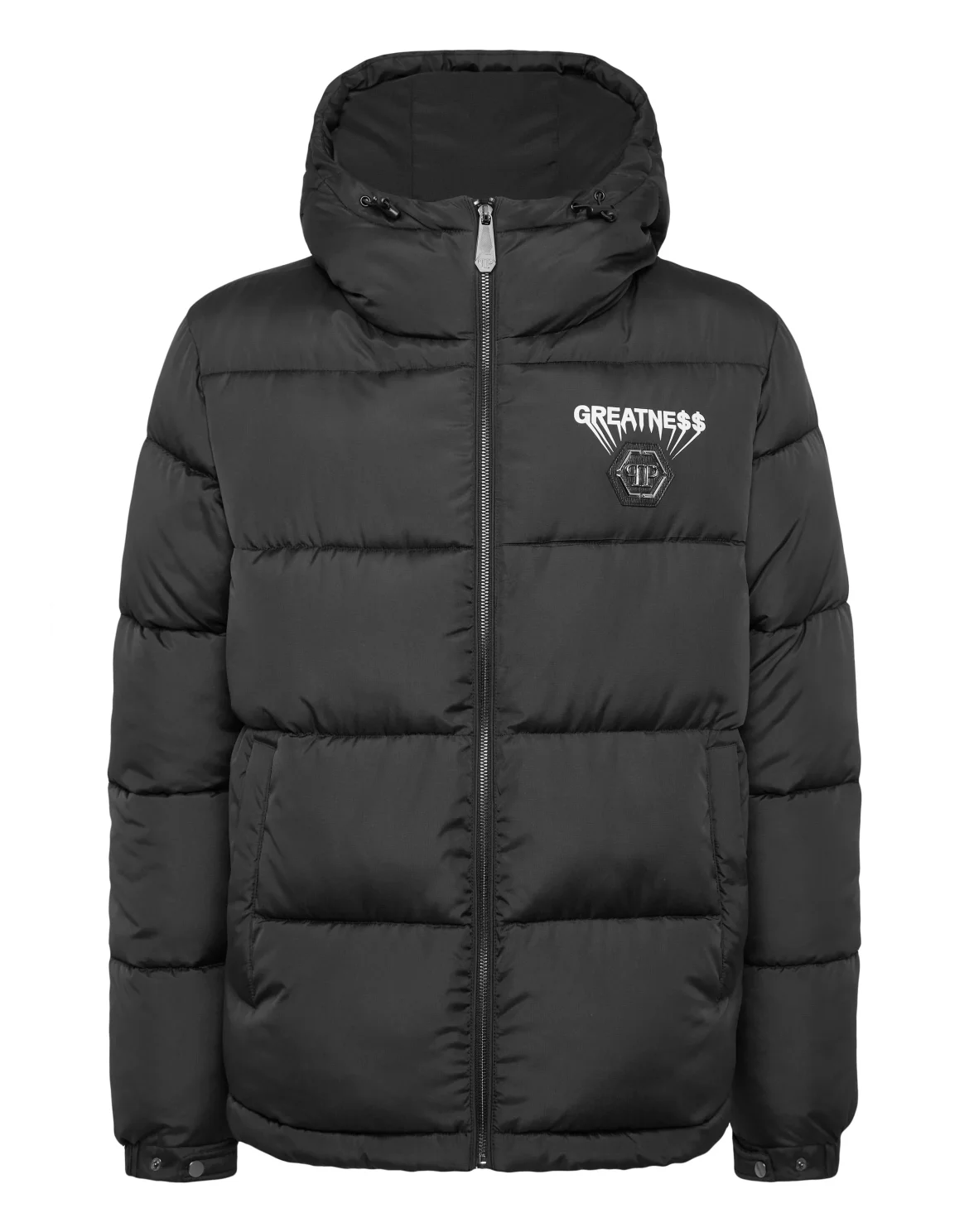 Nylon Down Jacket Greatness, цвет: Черный