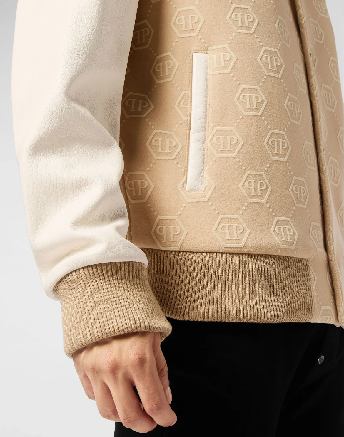 Varsity Bomber Monogram, цвет: Бежевый