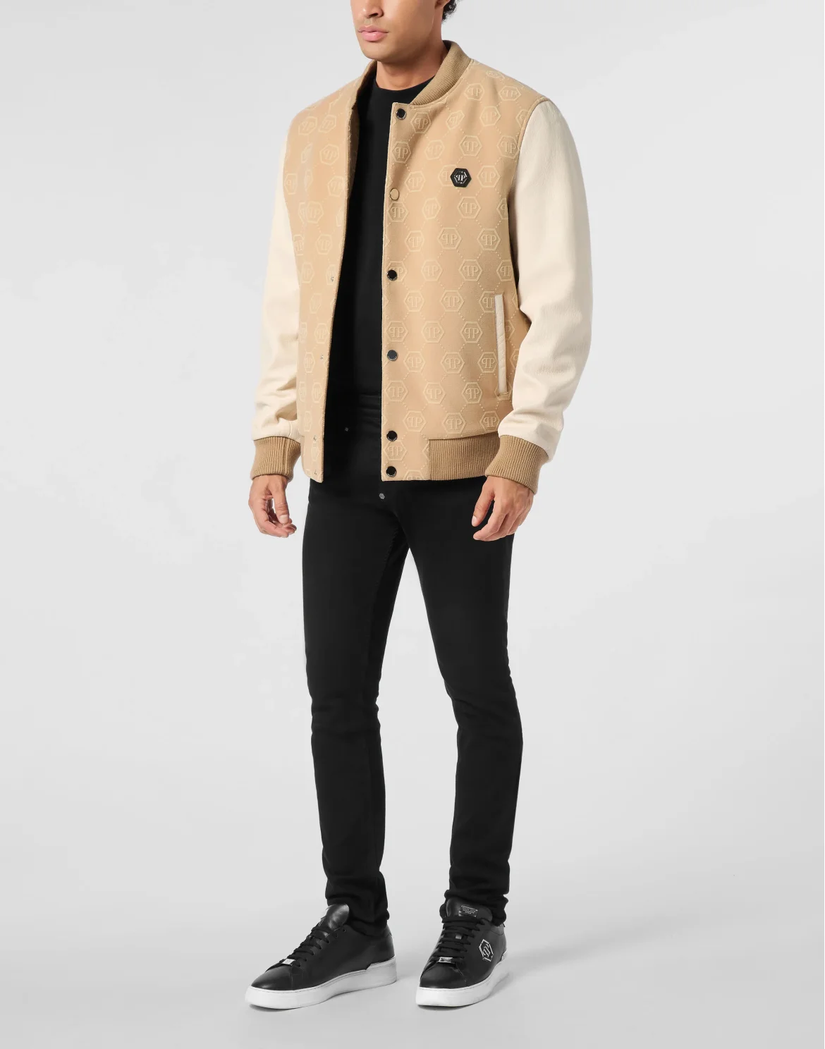 Varsity Bomber Monogram, цвет: Бежевый