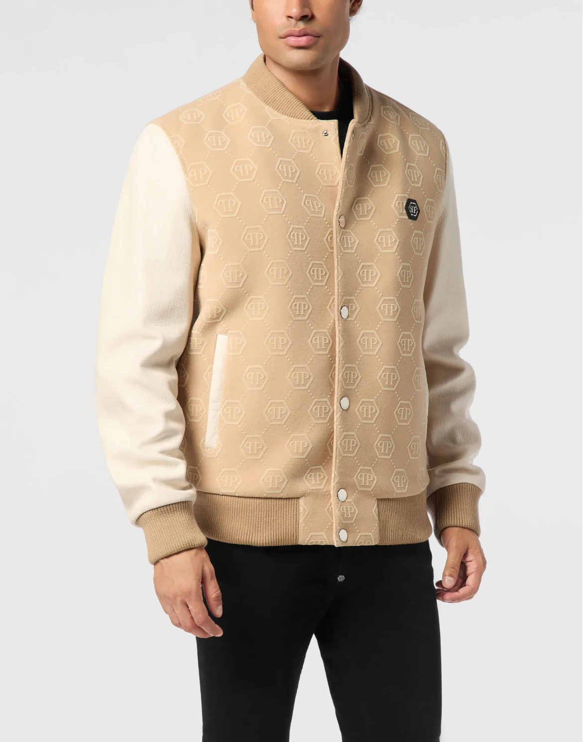 Varsity Bomber Monogram, цвет: Бежевый