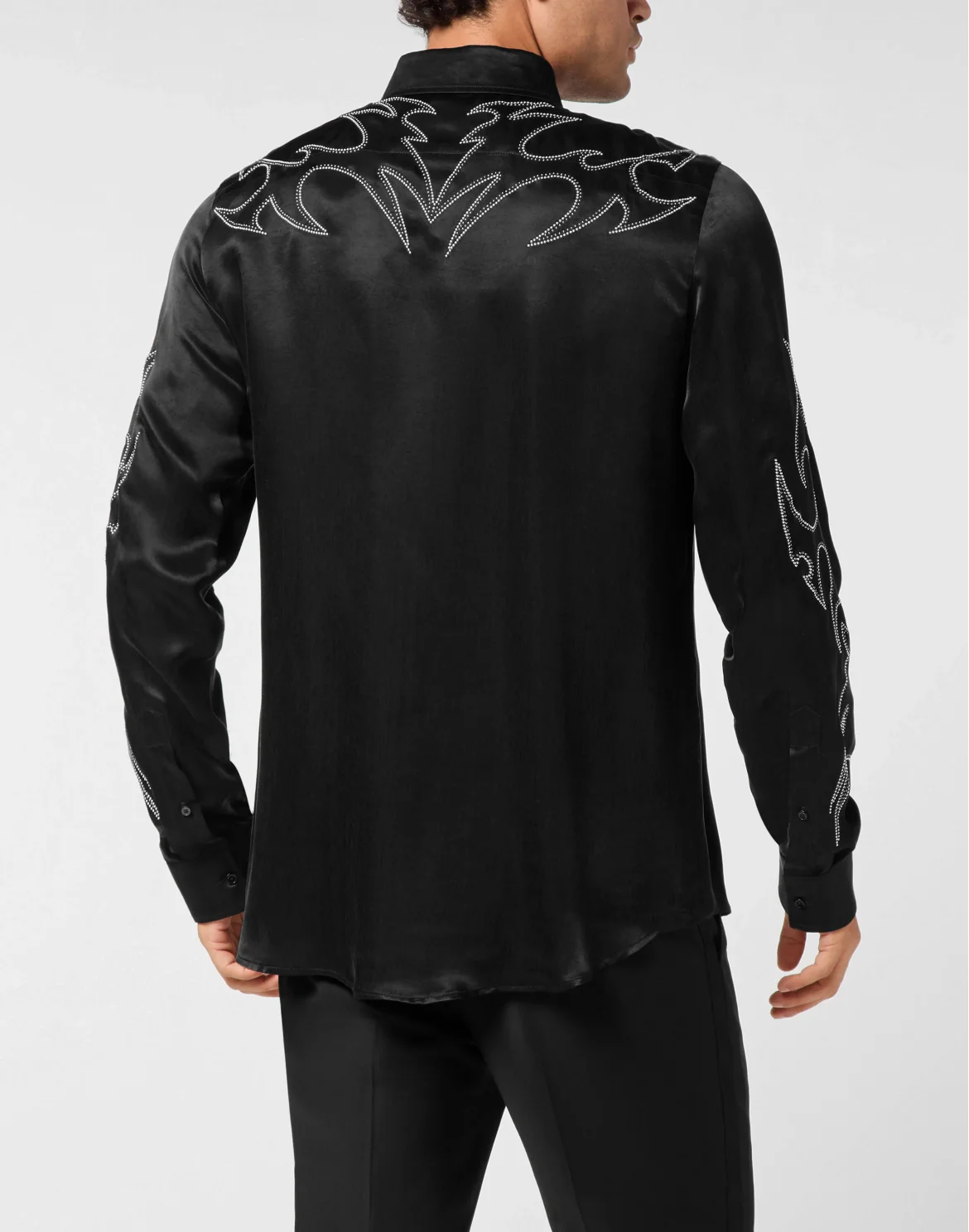 Embellished Shirt Texas, цвет: Черный
