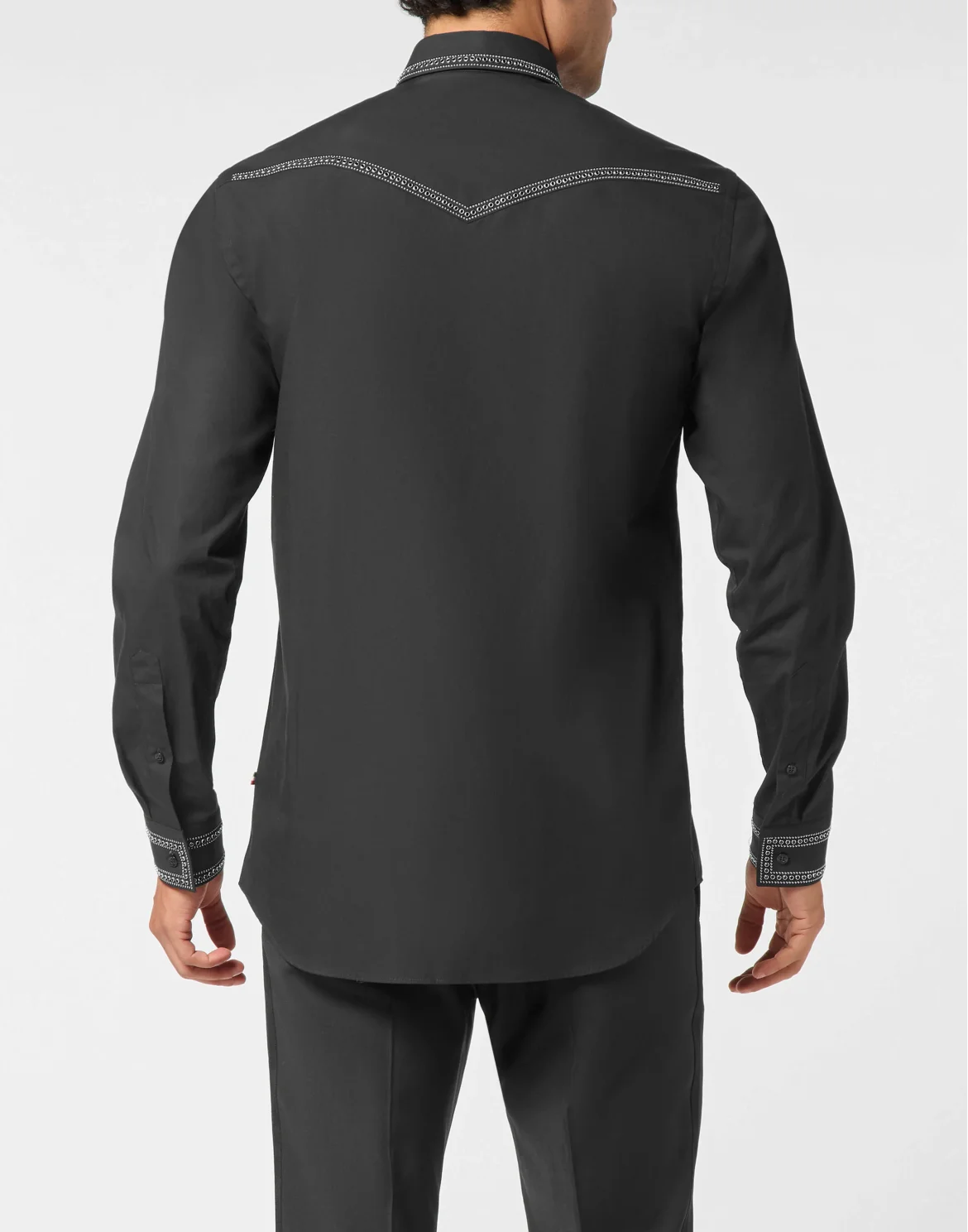 Loose Sugar Daddy Cut Shirt Cowboy Studs, цвет: Черный