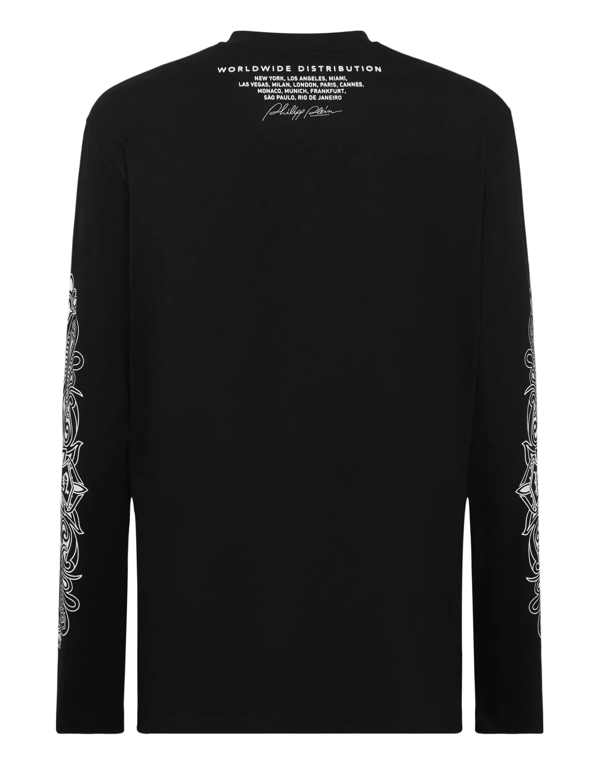 Long Sleeve T-Shirt Chrome Crest, цвет: Черный
