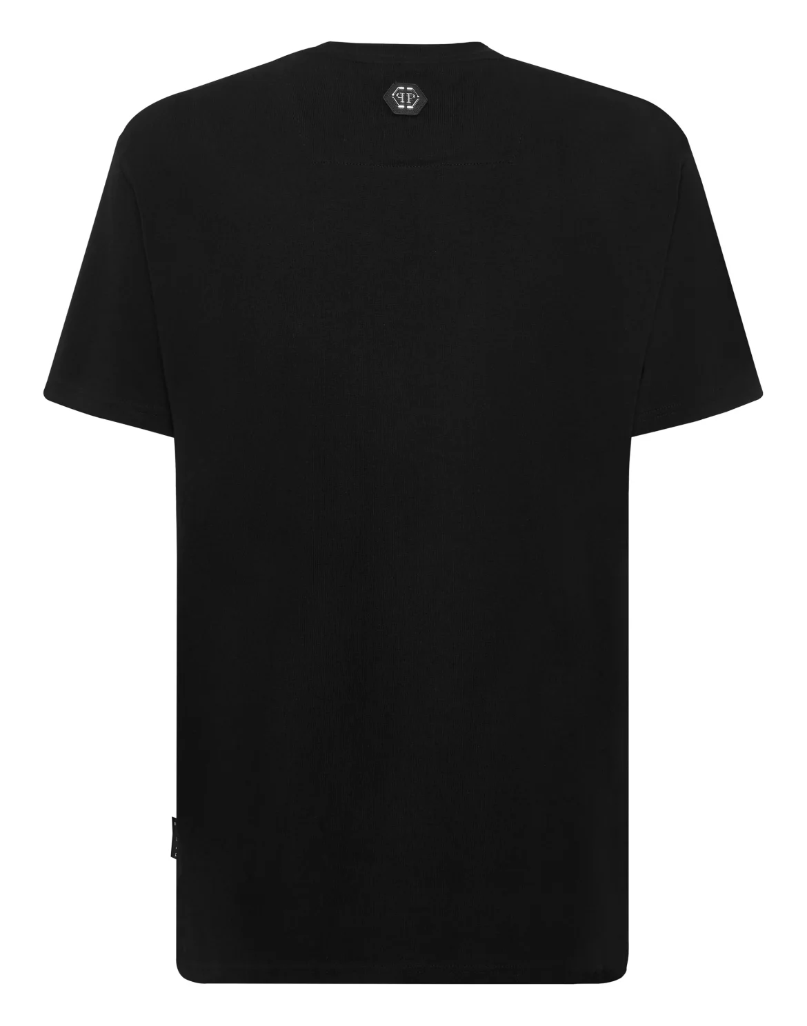 Round Neck T-Shirt Skull America, цвет: Черный