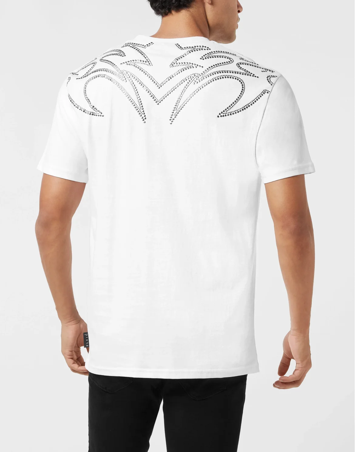 Round Neck T-Shirt Texas Studs, цвет: Белый