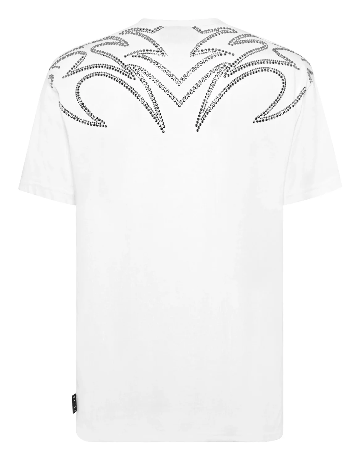 Round Neck T-Shirt Texas Studs, цвет: Белый