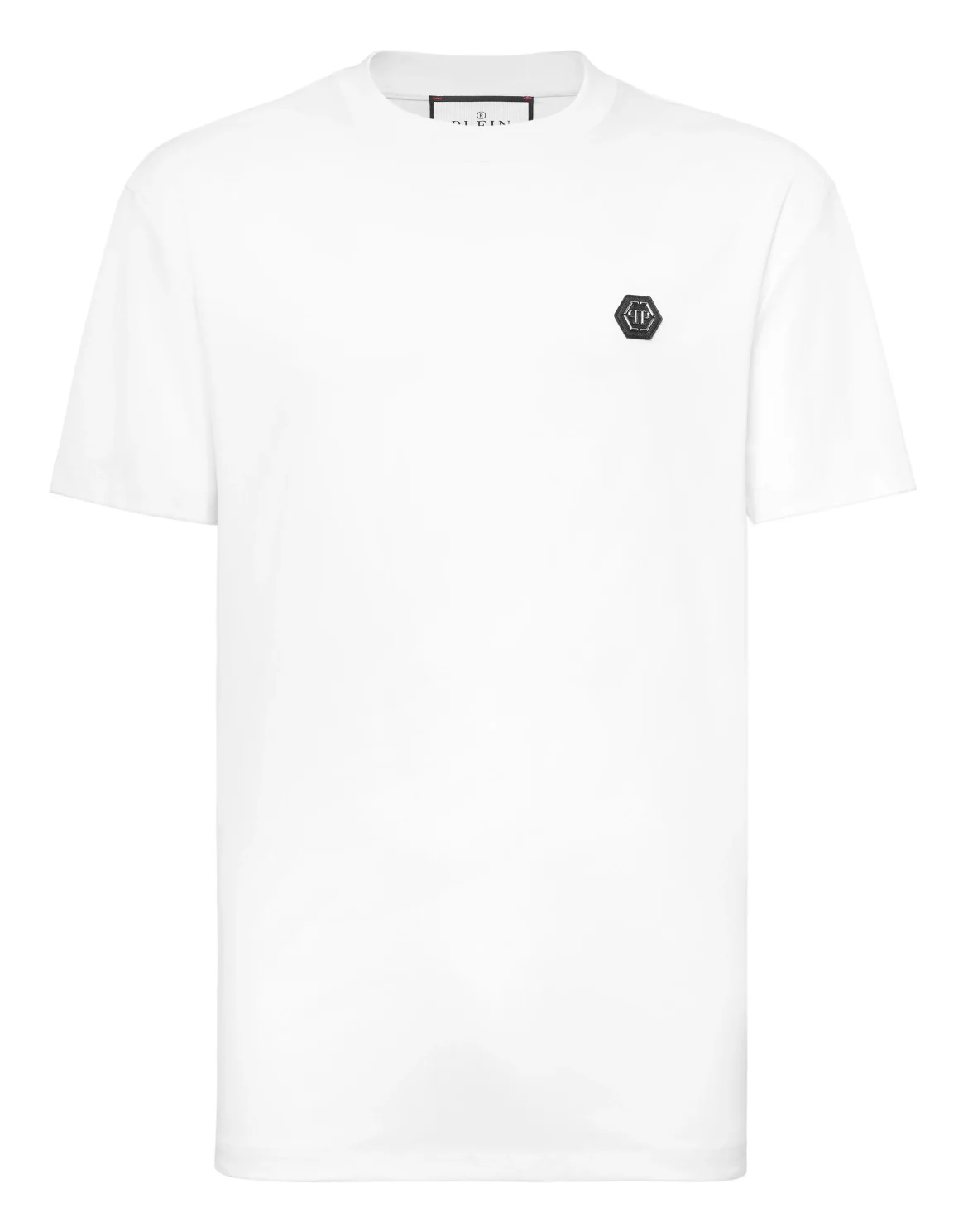 Round Neck T-Shirt Hexagon, цвет: Белый