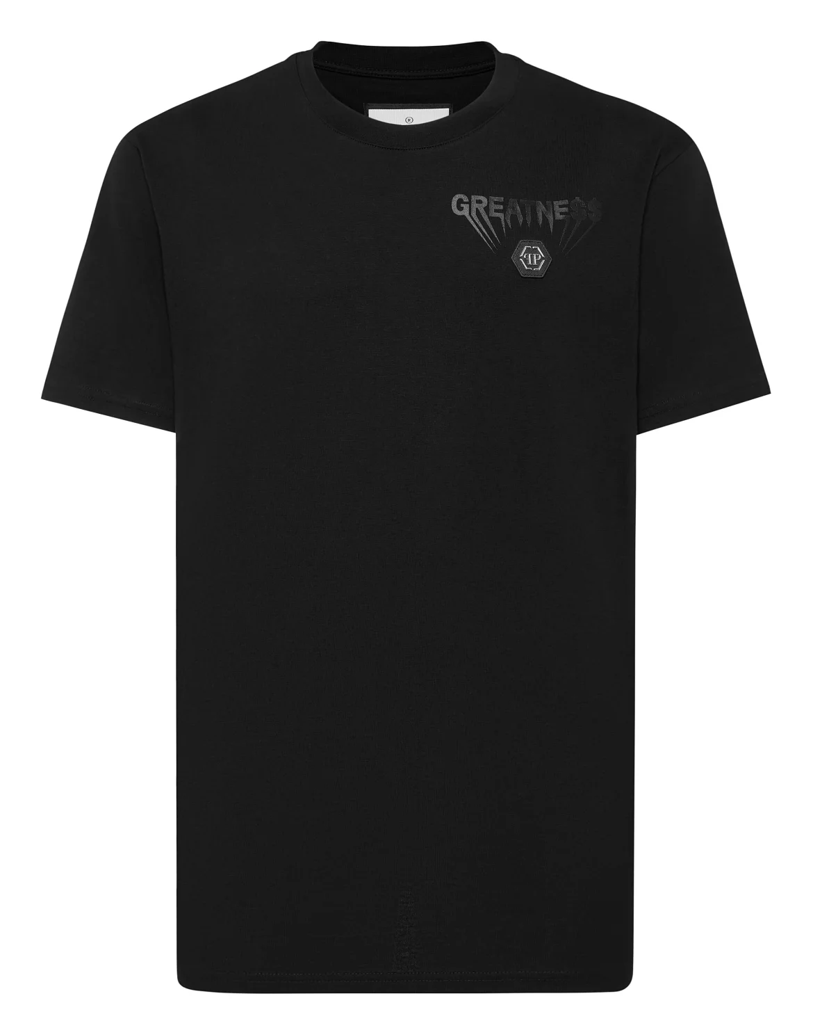 Round Neck T-Shirt Greatness, цвет: Черный