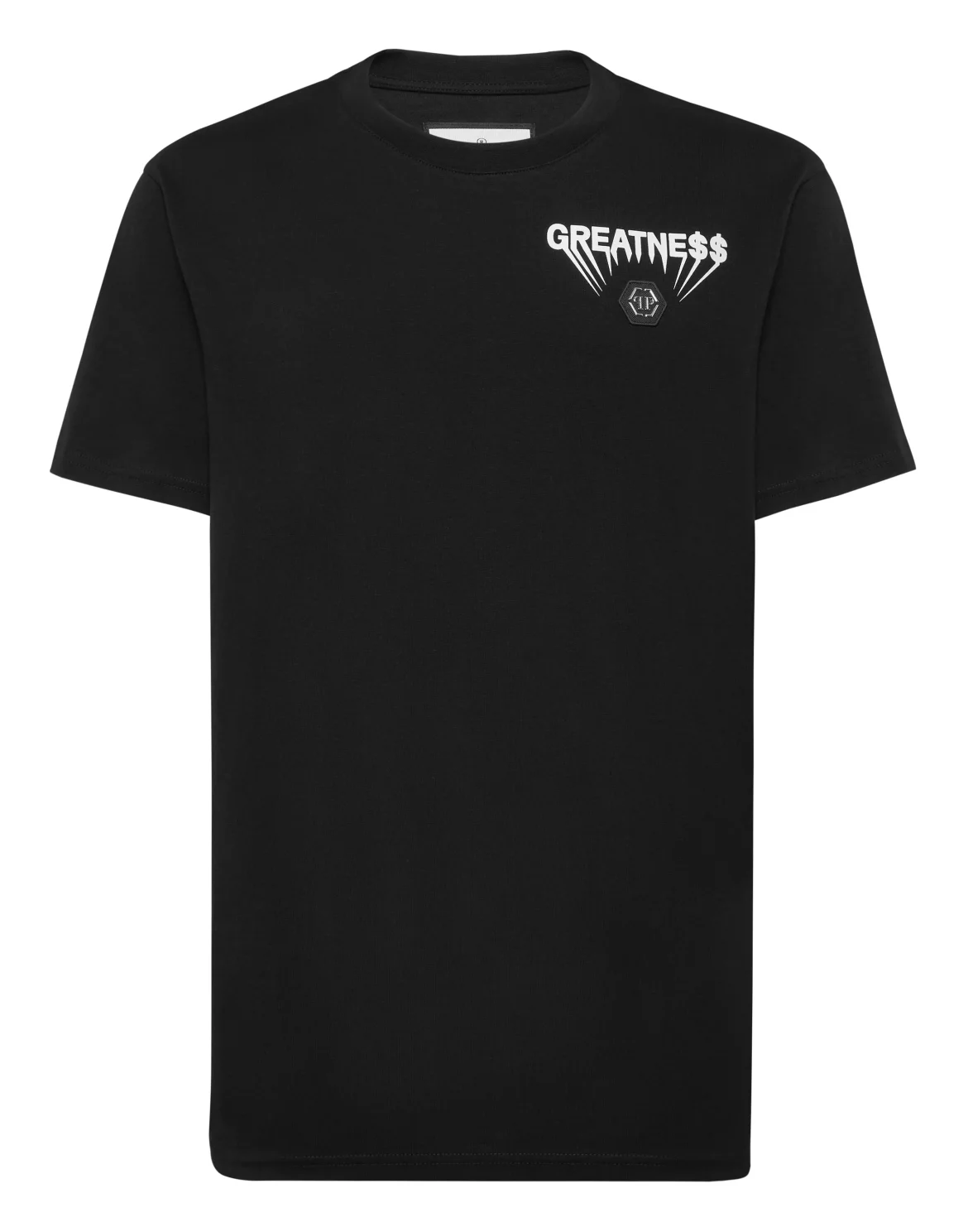 Round Neck T-Shirt Greatness, цвет: Черный