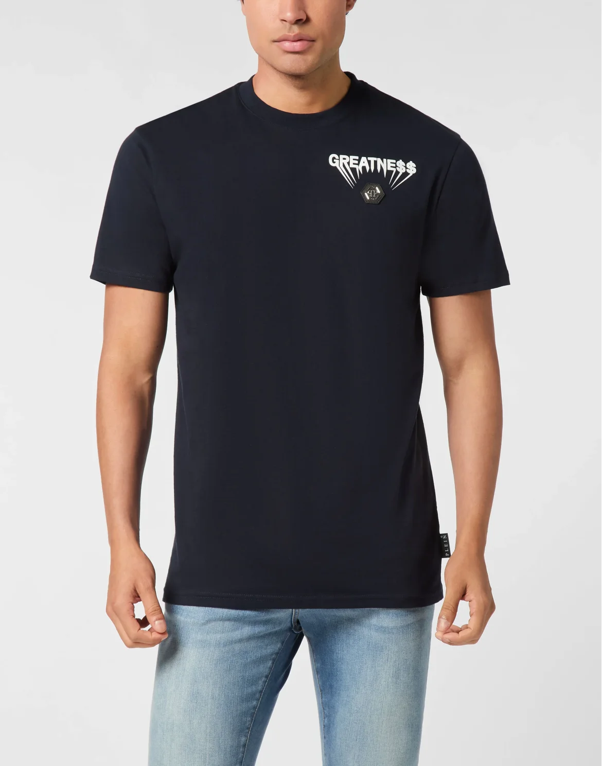 Round Neck T-Shirt Greatness, цвет: Синий