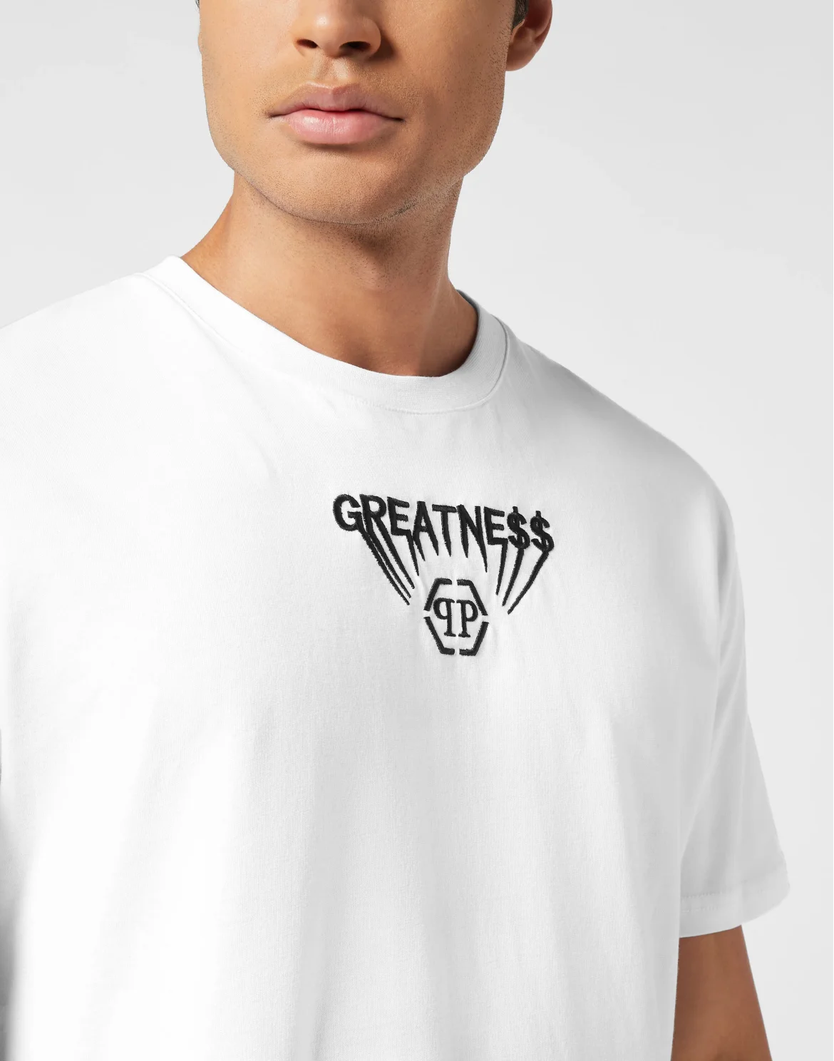 Round Neck T-Shirt Greatness, цвет: Белый